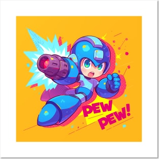 megaman Posters and Art